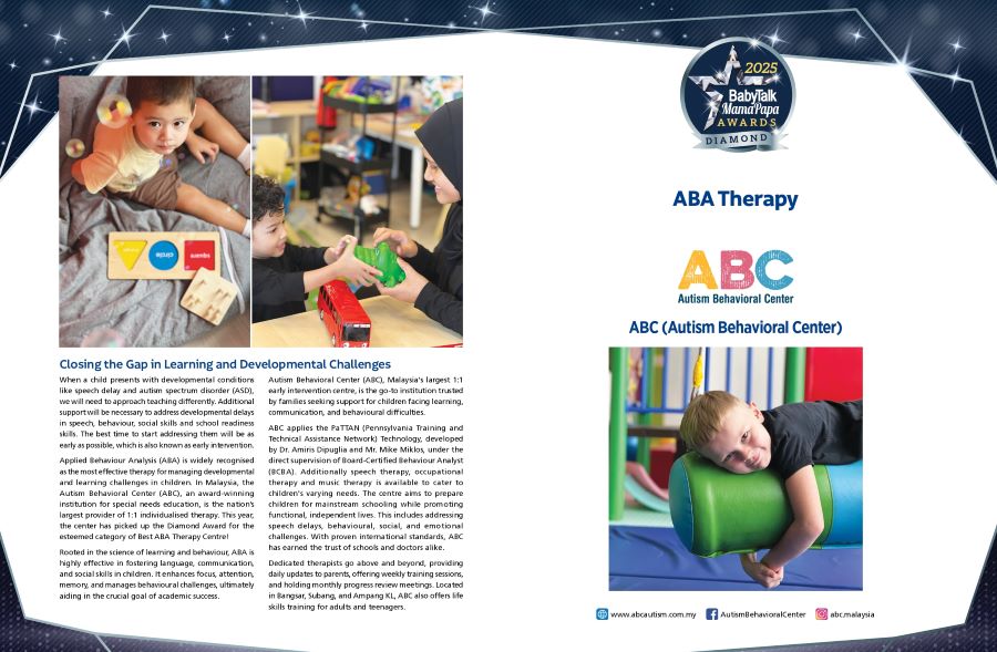 Autism Behavioral Center (ABC), Bangsar, Kuala Lumpur