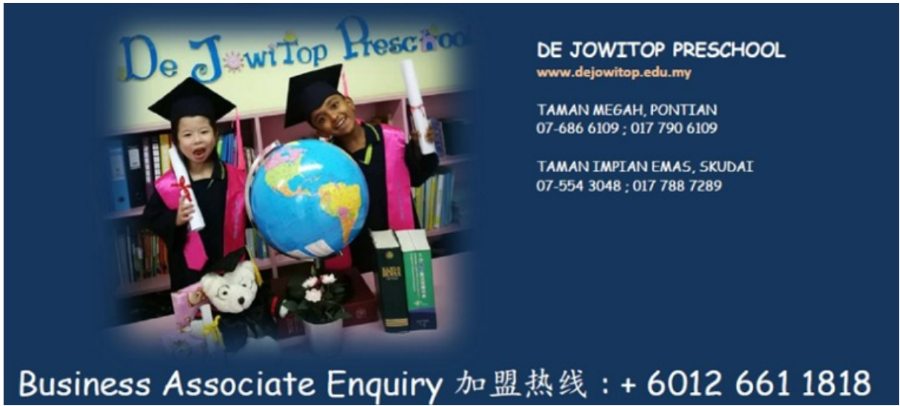 De JowiTop Preschool (Tadika Impian Terbilang), Pontian