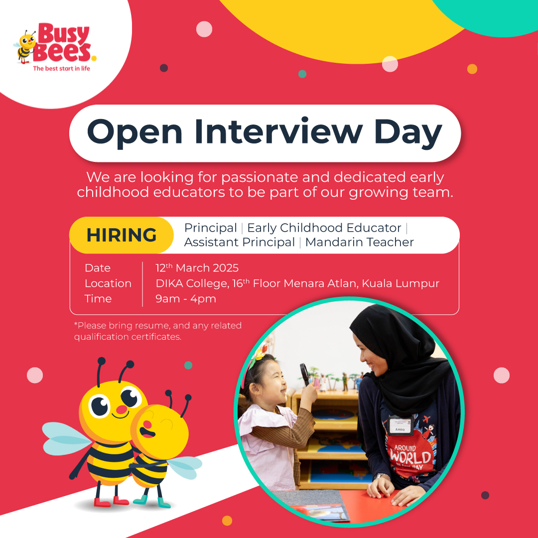 Early Childhood Educators @ The children’s house & Small Wonder Malaysia
