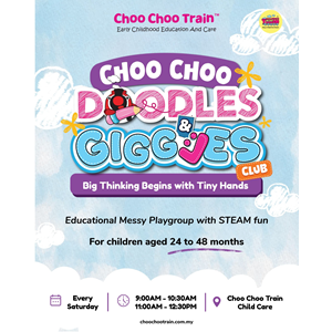 Educational Messy Playgroup @ Choo Choo Train Child Care Centre, Desa Park City