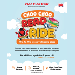 Read & Ride @ Choo Choo Train Arts-Enhanced Kindergarten, Setia Avenue (Setia Alam)