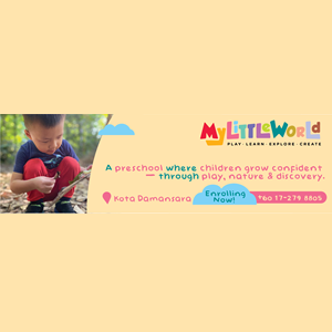 Open For Registration @ My Little World Preschool, Kota Damansara