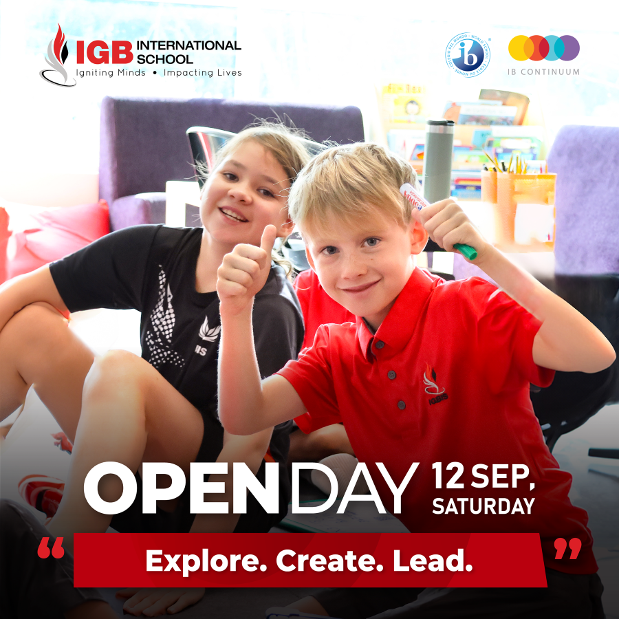 Open Day @ IGB International School, Sierramas, Sungai Buloh