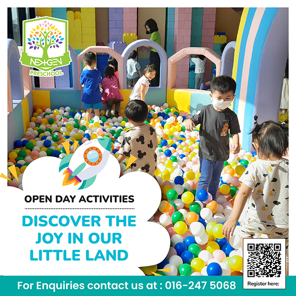 Come & Play at NextGen Theme Park: Open Day @ Nextgen Preschool, One Utama