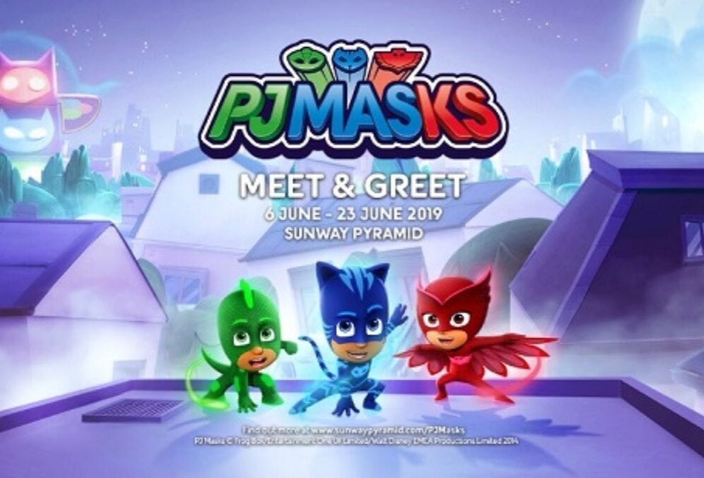PJ Masks Is On Their Way To Sunway Pyramid This School Holidays
