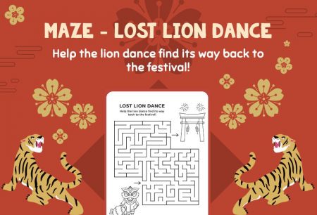 Logic & Puzzles - Maze: Lost Lion Dance (Chinese New Year 2022)