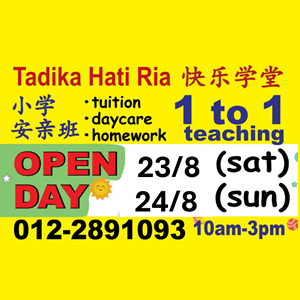 Open Day @ Tadika Hati Ria, Puncak Jalil