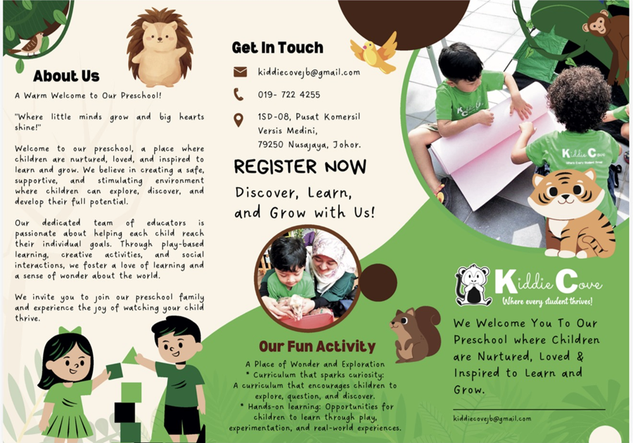 Kiddie Cove Playschool & Preschool, Johor Bahru