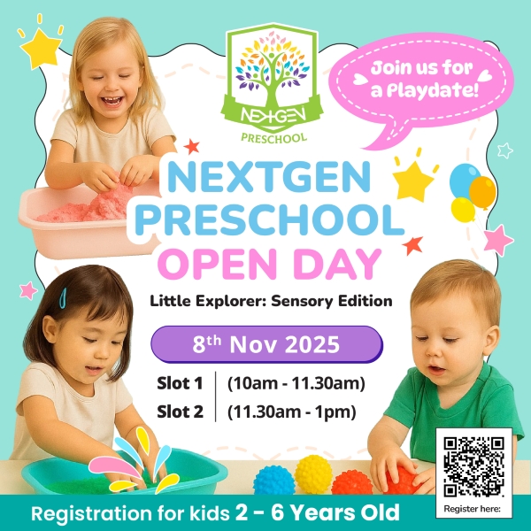 NextGen Preschool Open Day – Little Explorer: Sensory Edition