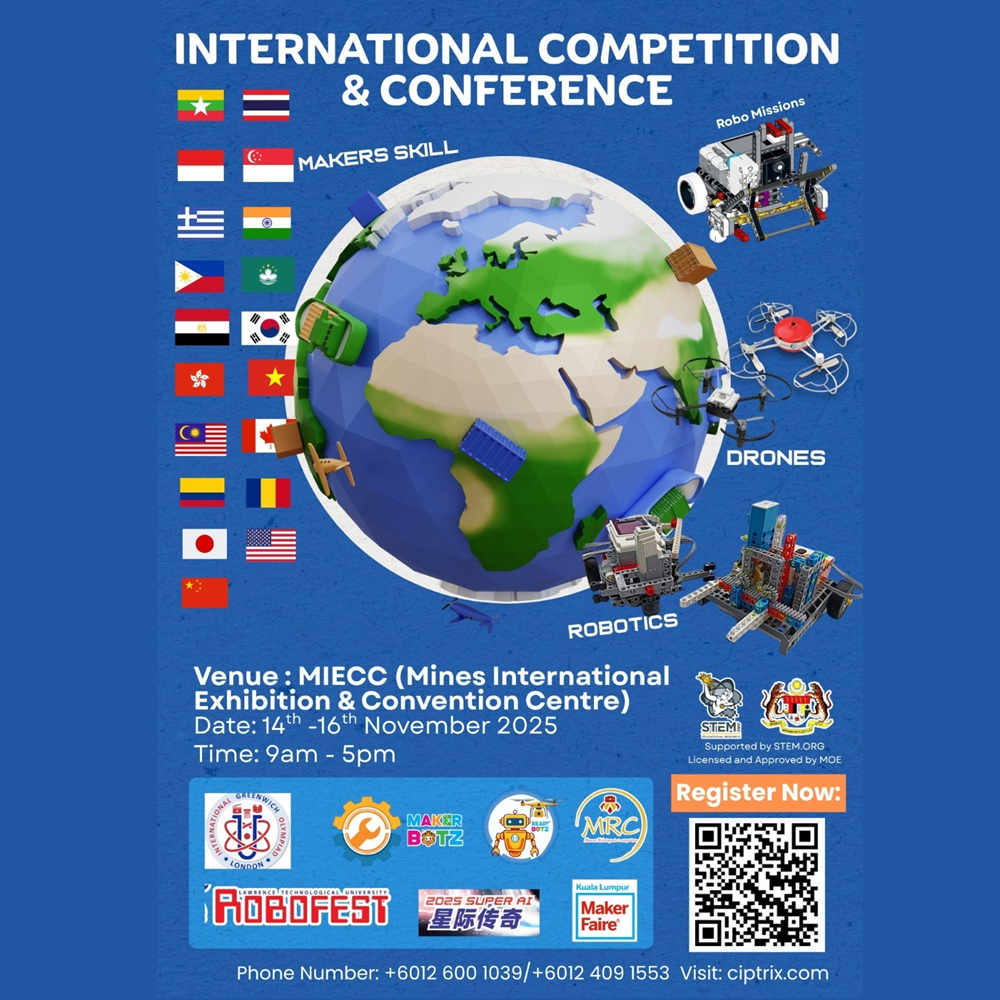CIPTR1X 2025 International Competition @ Be STEM Ready HQ
