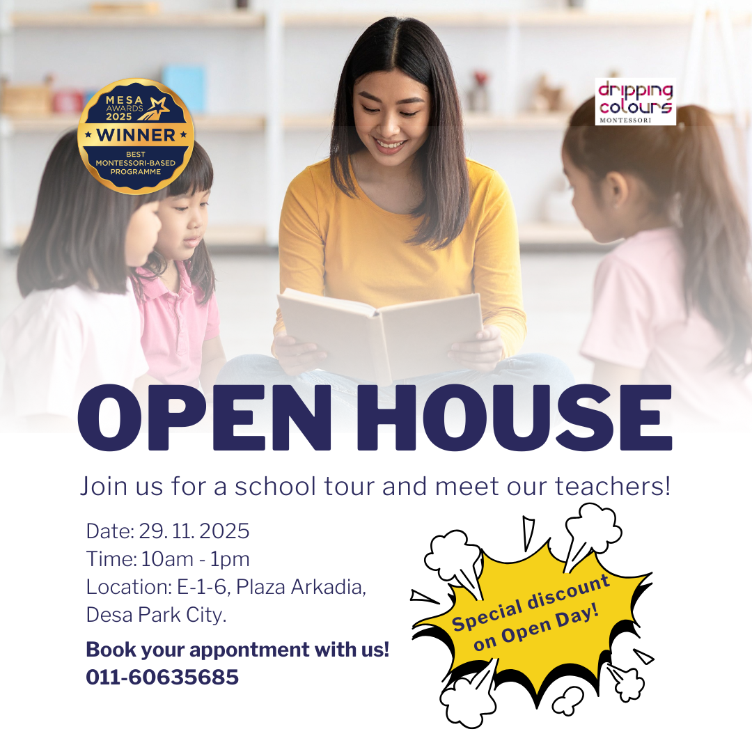 Open Day 2025 @ Dripping Colours Montessori, Desa Parkcity, Kuala Lumpur