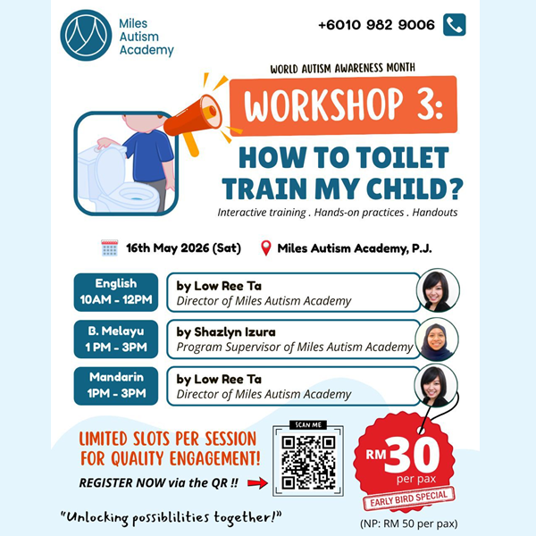 Miles World Autism Awareness Month 2026 @ Miles Autism Academy, Petaling Jaya