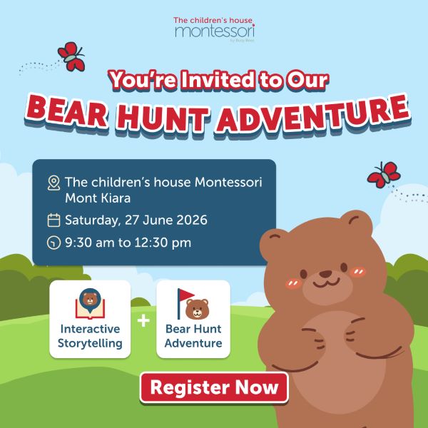 Bear Hunt Open Day @ The children’s house Montessori, Mont Kiara