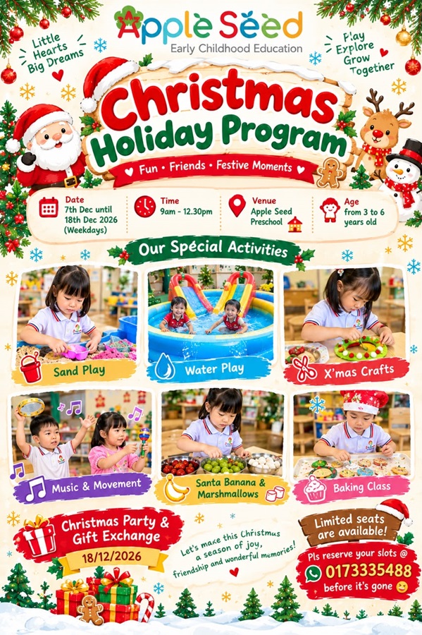 Apple Seed Preschool, Kota Kemuning