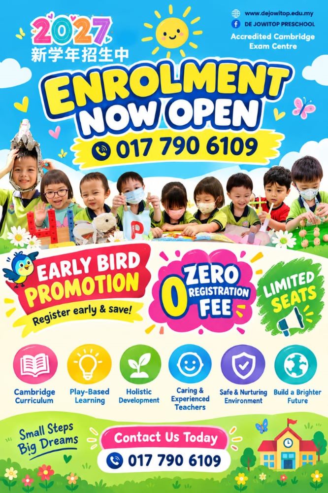 De JowiTop Preschool (Tadika Impian Terbilang), Pontian