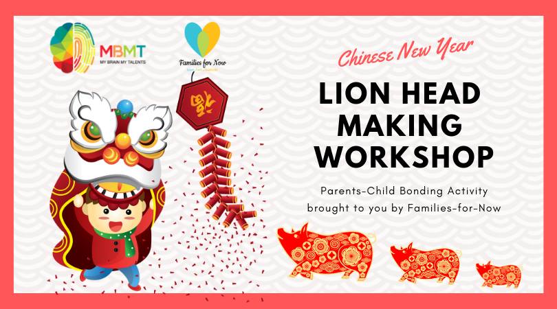 CNY Lion Head Making Workshop (17 Feb)