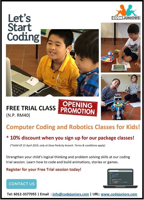  Let&rsquo;s Start Coding @ Code Juniors 